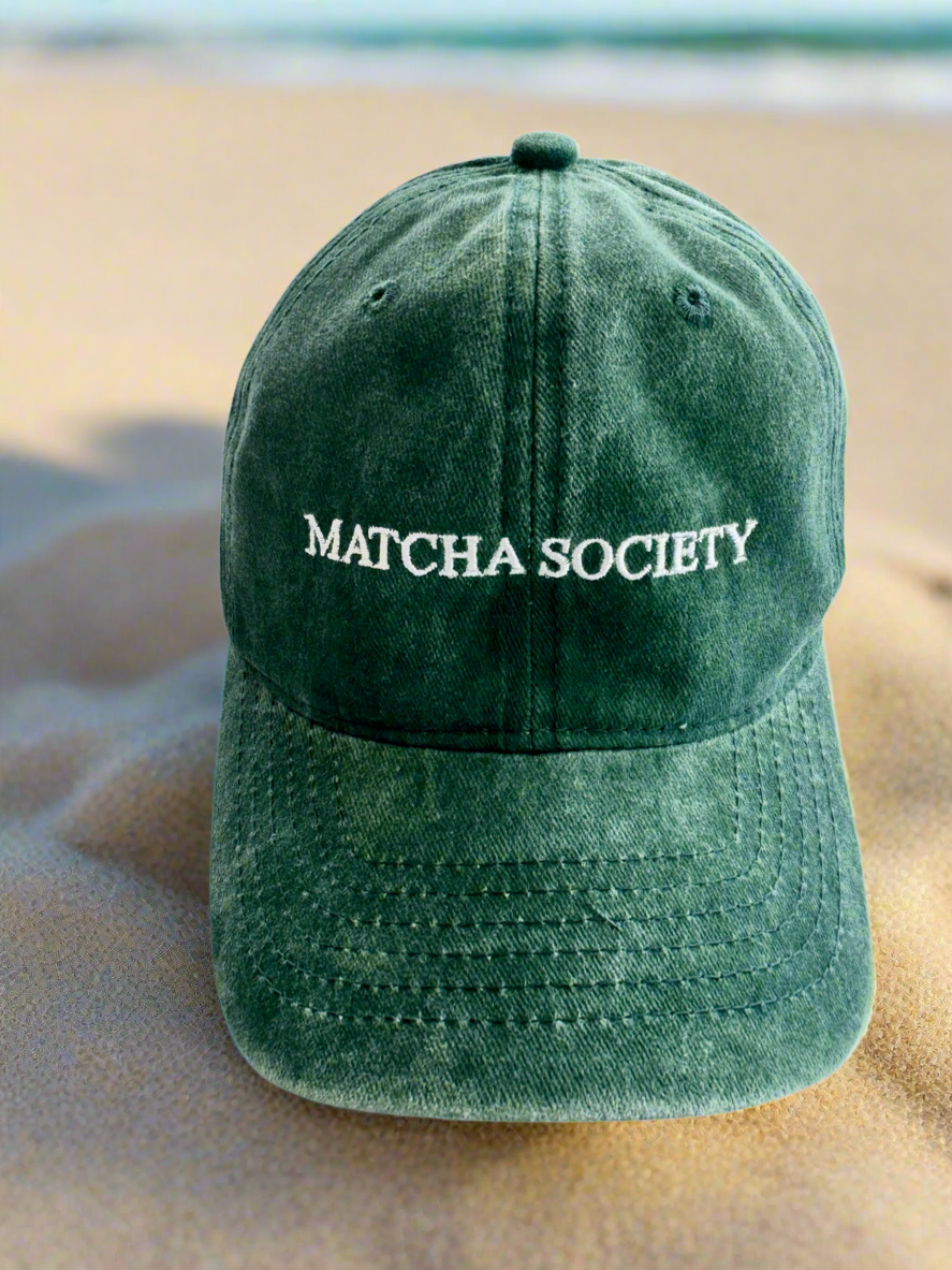 LEMMY'S “MATCHA SOCIETY” CAP – lemmysofficial